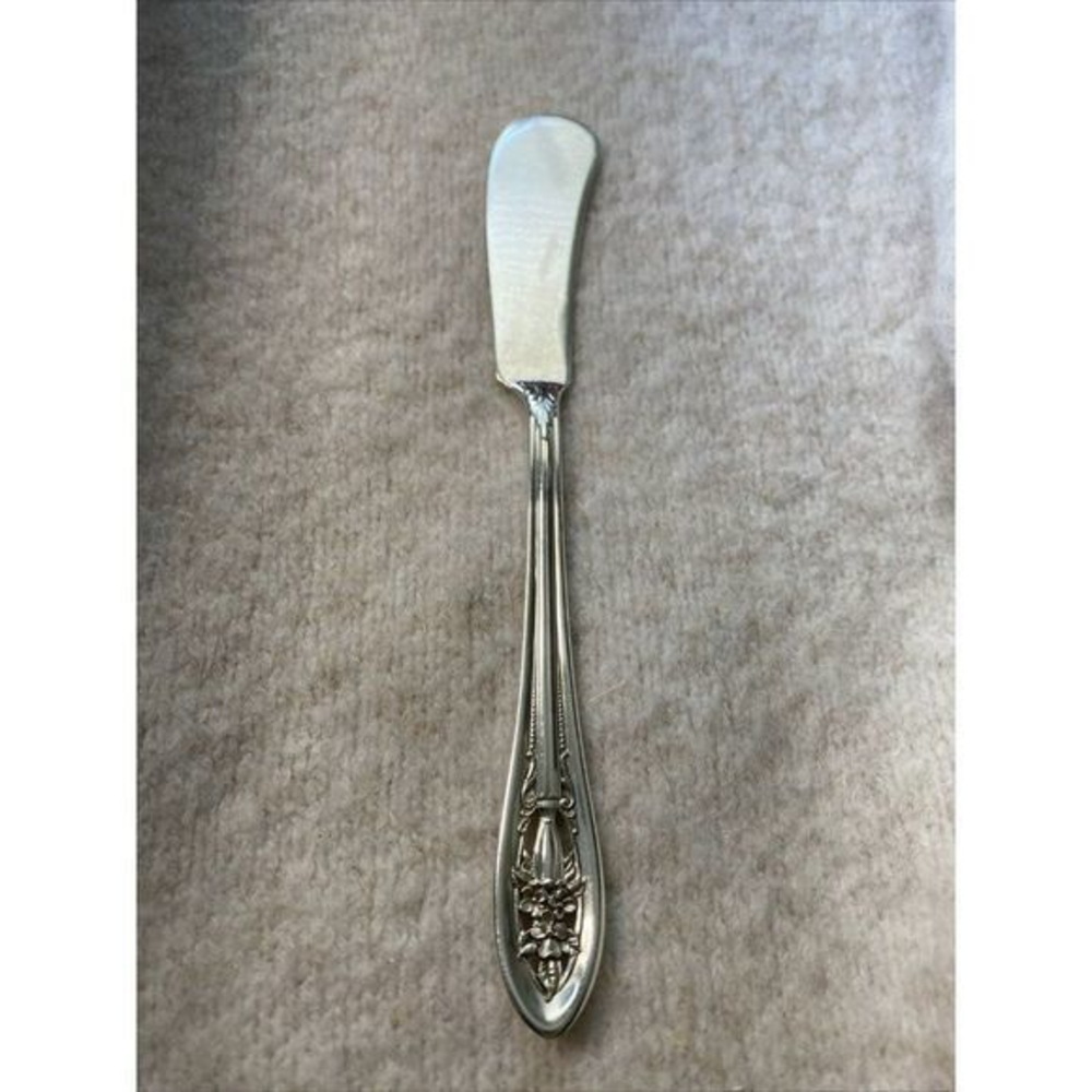 1931 Luxor Plate Wallace Silver Plate 7 1/4" Un-monogrammed‎ Master Butter Knife